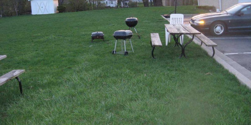 BBQ area